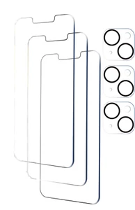 6PCS 6.1" Screen Tempered Glass Film Camera Lens Protector For iPhone 14 - Picture 1 of 6