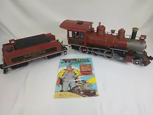 Bachmann G Scale North Star 4-6-0 Train Engine Locomotive w/ Coal Tender TESTED - Picture 1 of 21