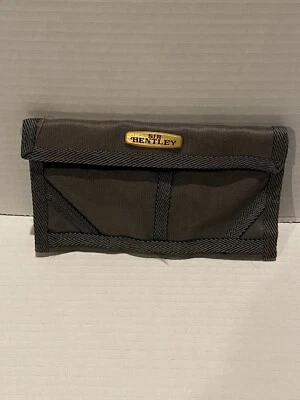 "SIR BENTLEY" Los Angeles GRAY BI-FOLD WALLET Carry All Vintage - Image 1 of 4