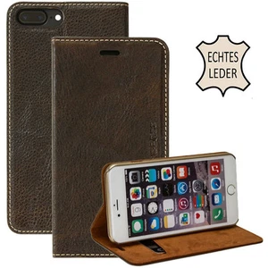 Luxury Leder Schutzhülle für Apple iPhone 7/6 Tasche Case Cover Smartphone Handy - Picture 1 of 11