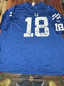 Indianapolis Colts Peyton Manning #18 Trikot Herren 2XL Blau NFL Players Inc Lesen - Bild 1 von 10