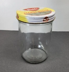 Shedd's Erdnussbutterdose glatt 6-3/4" hoch Vintage - Bild 1 von 10