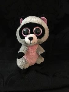 "TY BEANIE BOOS - ROCCO the 6" MAPAON - SIN ETIQUETA COLGANTE felpa juguete de peluche - Imagen 1 de 1