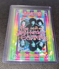 The Jimi Hendrix Experience Live Concert Mini Poster Refractor Holo Foil Card