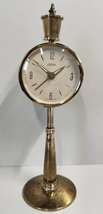 Kaiser OROLOGIO LAMPIONE epoca 900 suoneria OLD Desk Alarm Clock STREETLIGHT - Foto 1 di 13