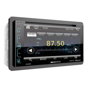 Soundstream VR-65B 6.2” 2-DIN Touchscreen DVD/CD Headunit w/ Bluetooth - Picture 1 of 4