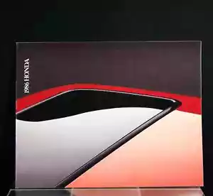 1986 Honda Full Product Line Brochure, Glossy , Good Condition - Picture 1 of 3