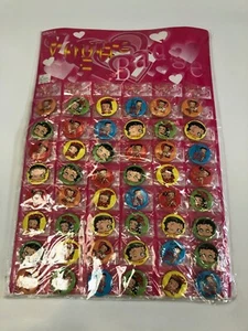 Sheet of 48 Betty Boop Badges cartoon flapper glamour animation kawaii - Picture 1 of 1