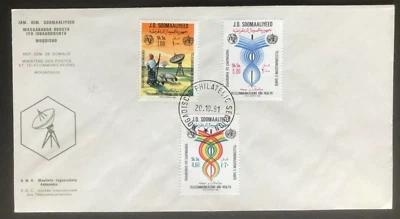 SE34 SOMÁLIA 1981 FDC Dia Mundial da Comunicação - Imagem 1 de 2