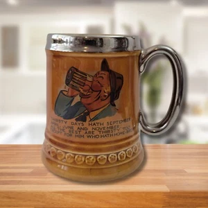 Vintage Lord Nelson Pottery England Beer Drinking Mug Cup Stein - Picture 1 of 2