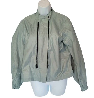 Joe Rocket Motorcycle Jacket Womens L Green Full Zip Coat Soft Shell Zippers Pol - Image 1 of 4