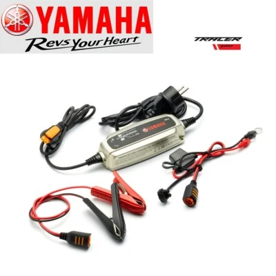 YAMAHA TRACER 7 Caricabatterie Mantenitore YEC-9 Originale Yamaha moto batteria - Immagine 1 di 2