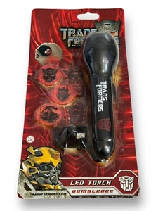 Led Transformers Projection Flashlight Torch Bumblebee 2008 Hasbro Super Rare - Bild 1 von 5