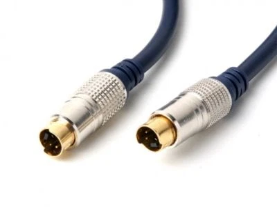 Atlona 13 feet High-Quality S-Video Gold Plated Cord Cable for VHS DVD Player
