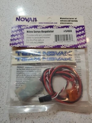 NOS NOVAK 5460 3-Amp Universal BEC / Nitro Servo Regulator NOV5460  - Image 1 of 2