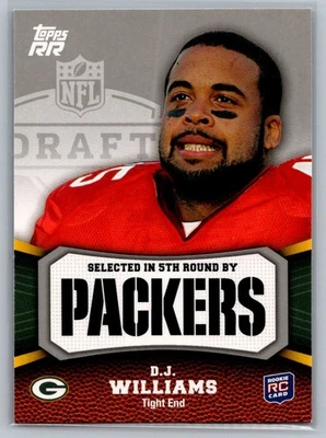 2011 Topps Rising Rookies #138 D.J. Williams - Image 1 of 2