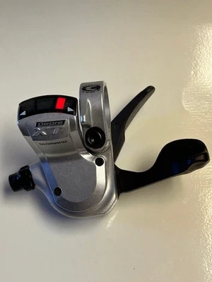Vintage NOS Shimano Deore XT  M760 Trigger Shifter Left 3 Speed Front MTB ATB - Image 1 of 4