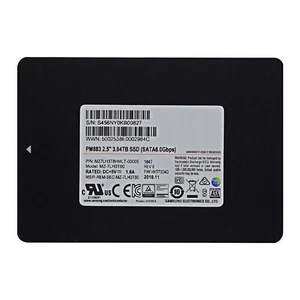 Samsung PM883 3.84TB SSD 2.5" MZ-7LH3T80 SATA 6.0Gbps MZLH3T8HMLT-00005 HXT7304Q - Picture 1 of 1