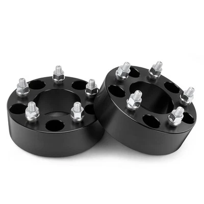 2x adaptadores de rueda de 5x5 pulgadas a 5x4,75" 12x1,5 78,3 mm 2" para Chevy Buick Dodge Ram Foto 1 de 4