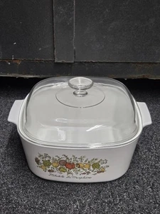 Corning Ware A-5-B L'Echalote La Marjolaine 5 Qt Spice of Life Retro 1970s - Picture 1 of 6