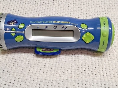 Quantum Leapfrog Turbo Twist Brain Quest Electronic Learnin System New batteries - Image 1 of 4