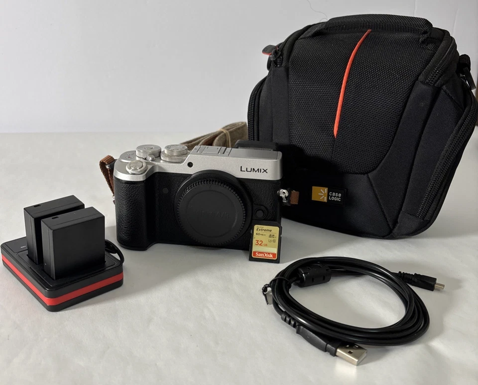 Panasonic LUMIX DMC GX8 20.3MP 4K MFT Mirrorless Camera - Body Only - Bundle - Image 1 of 4