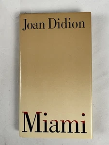JOAN DIDION Miami First Edition, 1st Printing 1987 Hardcover w/ dust-jacket - Bild 1 von 9