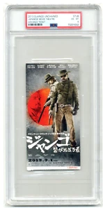 Pop 1!!! 2013 Django Unchained Japanese Advance Movie Ticket PSA 6 Tarantino - Picture 1 of 3