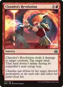 CHANDRA'S REVOLUTION X 4 N/M - AETHER REVOLT MAGIC IL RADUNO - Foto 1 di 1