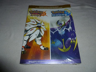 NEW SEALED POKEMON SUN & MOON OFFICIAL ALOLA REGION STRATEGY GUIDE BOOK POSTER > - Image 1 of 3