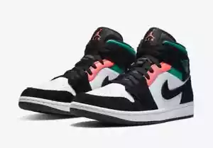 Nike Herren Schuhe Sneaker Jordan 1 Mid SE Purple 852542-116 Sport Laufen 49,5 - Bild 1 von 8