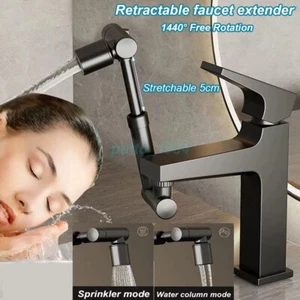 2025 Spray Robotic Faucet Extende Extension Rotat Universal 1440 Swivel Arm Tap - Picture 1 of 17