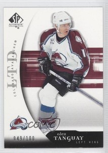 2005-06 SP Authentic Limited /100 Alex Tanguay #25