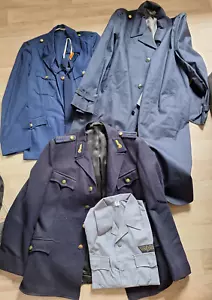 Konvolut Nachlass Eisenbahner Reichsbahn Kragenspiegel Hemd Mantel Jacke Uniform - Bild 1 von 5