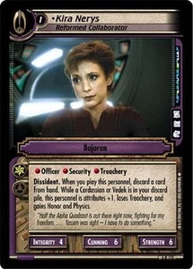 Star Trek CCG 2E Call To Arms Kira Nerys, Reformed Collaborator 3R112 - Picture 1 of 1
