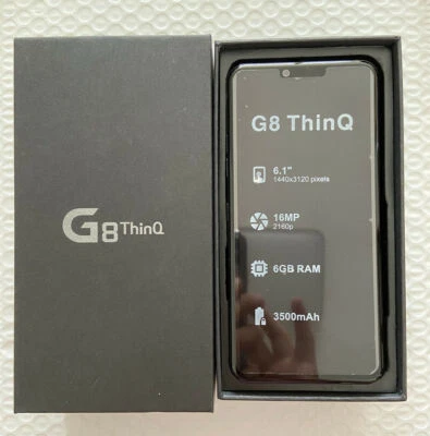 Original LG G8 ThinQ LM-G820UM 128GB 6GB RAM 6.1" 16MP 4G Smartphone-NEW IN BOX - Image 1 of 4