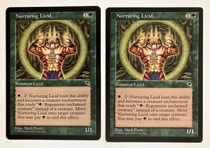 Nurturing Licid (2) NM Tempest MTG Magic the Gathering - Picture 1 of 1