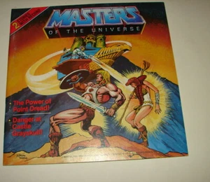 Libro de discos Mattel Masters of the Universe MOTU He-Man de colección años 80 1221 - Imagen 1 de 4