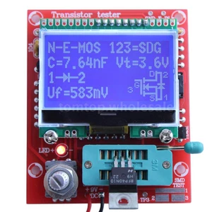 M328 LCD 12864 Transistor Tester DIY Kit Diode Triode Capacitance LCR ESR Meter - Picture 1 of 11