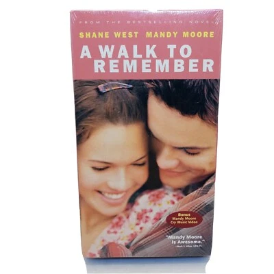 A Walk To Remember Mandy Moore Shane West 2002 VHS  - Image 1 of 4