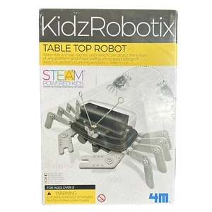 4M Table Top Robot Kidzrobotix STEAM Sealed Box Crab Toy Science Math - Picture 1 of 6
