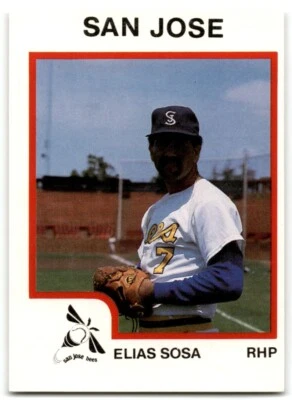 1987 ProCards Elias Sosa San Jose Bees #2208 - Image 1 of 2