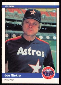 1984 Fleer Joe Niekro Houston Astros #234 - Picture 1 of 2