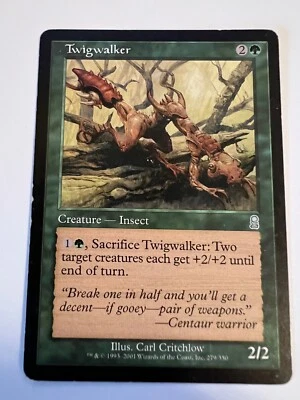 MTG Magic The Gathering Odyssey Twigwalker Uncommon LP - Image 1 of 2