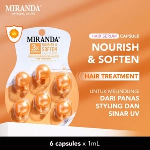 6x Miranda Haarserum Pflege & Weich Haarbehandlung @6x1ml - Bild 1 von 8