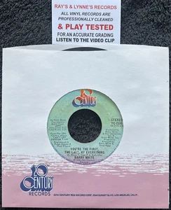 Barry White – You're The First The Last My Everything 7'' USA TESTED EX/M VIDEO - Picture 1 of 7