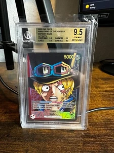 Sabo 001 OP-05 BGS 9.5 ARTE ALTERNATIVO El Despertar de la Nueva Era UNA PIEZA Líder Inglés - Imagen 1 de 1