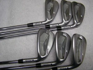 Ping S55 5-PW Black Dot Iron Set Regular Flex Ping CFS Shafts - Picture 1 of 7