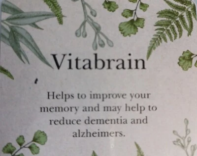 suplementos vitamínicos cerebrales  Foto 1 de 2