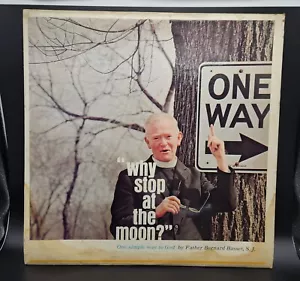 Father Bernard Basset, S. J. – Why Stop At The Moon? - 2x Vinyl Record Album - Picture 1 of 2